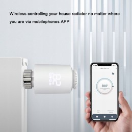 Tuya zigbee thermostatic radiator valves