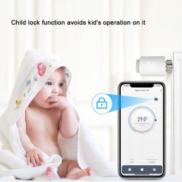 Tuya zigbee thermostatic radiator valves