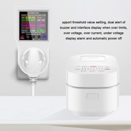 Tuya wifi smart power socket monitor