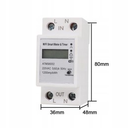 Tuya wifi smart electric meter