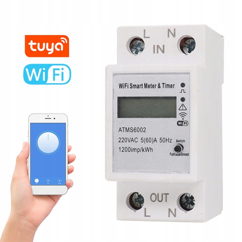 Tuya wifi smart electric meter