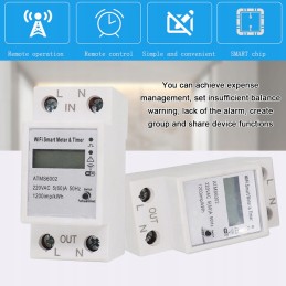 Tuya wifi smart electric meter