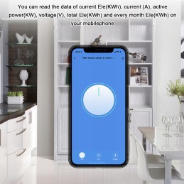 Tuya wifi smart electric meter