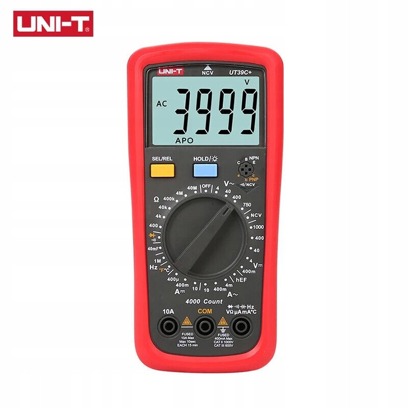 ncv uni t ut39c multimeter