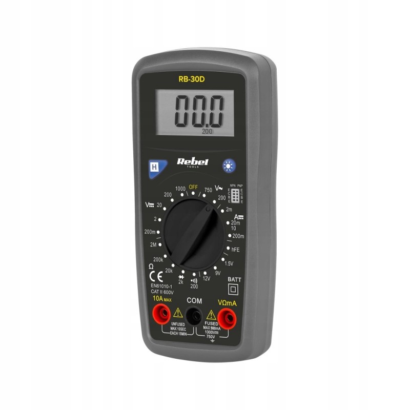 Rebel RB 30d universal meter