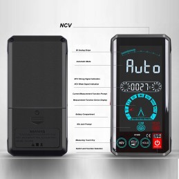 Digital multimeter with touch screen