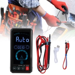 Digital multimeter with touch screen