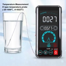 Digital multimeter with touch screen