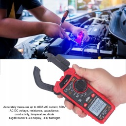 LCD current voltage resistance clamp voltmeter ammeter flashlight lux