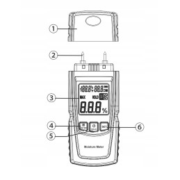GM610 moisture meter