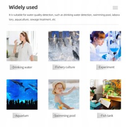 Water tester Bluetooth EC TDS Salt SG Temp 5 in 1 Pioro 81 meter