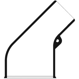 1 pcs - TE Connectivity Right Angle, Zerohal Adhesive Lined, 24mm