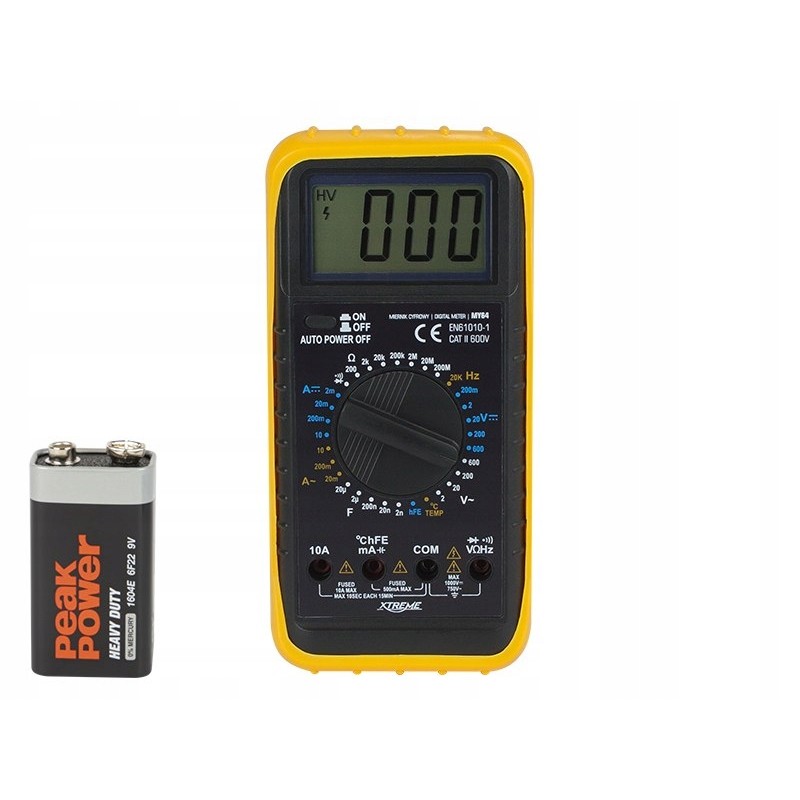 50 164 digital meter my 64 xtreme max 20uf