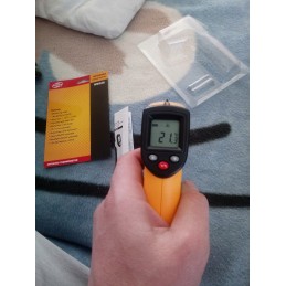 Pyrometer gm320 non-contact laser thermometer 50 to 400c neku