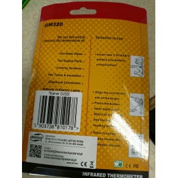 Pyrometer gm320 non-contact laser thermometer 50 to 400c neku