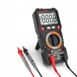 Digital multimeter with flashlight habotest ht118c true rms ncv battery testing
