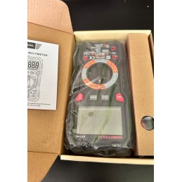 Digital multimeter with flashlight habotest ht118c true rms ncv battery testing