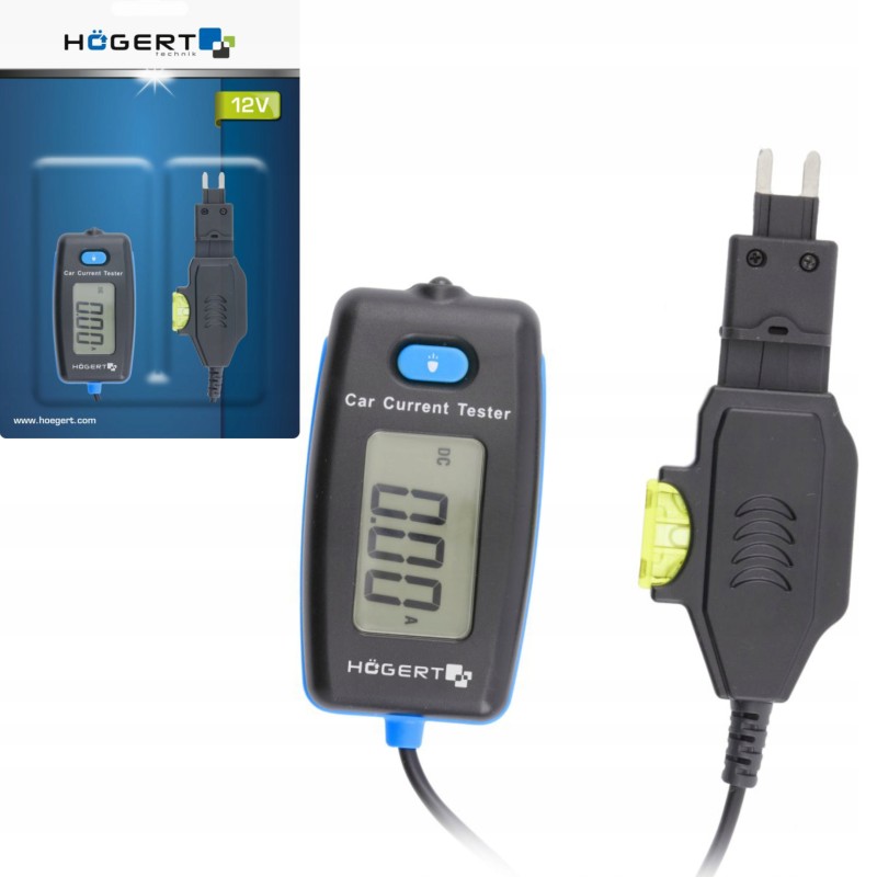 Hogert ht8g435 mta LCD car current meter