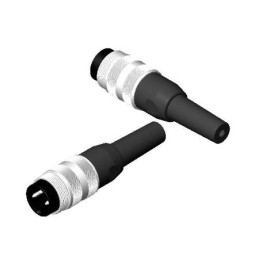 1 pcs - RS PRO 3 Pole Din, 5A, 250 V IP40, Screw Lock, Male, Cable Mount