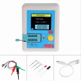 Tester, meter for electronic components and remote controls