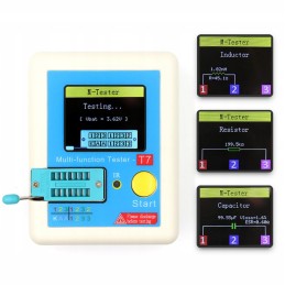 Tester, meter for electronic components and remote controls
