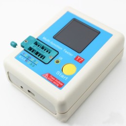 Tester, meter for electronic components and remote controls