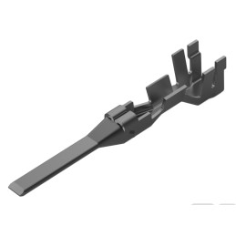 50 pcs - TE Connectivity Power Double Lock Series Male Crimp Terminal, 26AWG Min, 22AWG Max