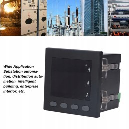 220v 3 phase current meter led display