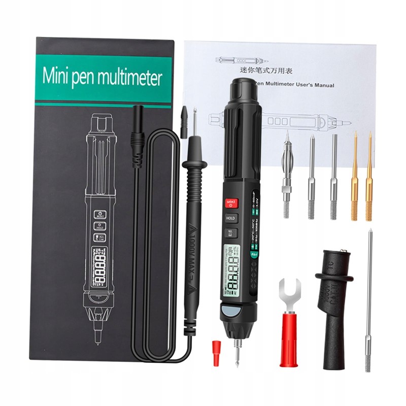 Professional automatic digital multimeter