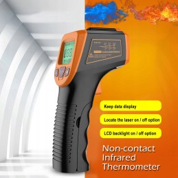 Hand-held infrared thermometer