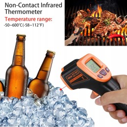 Hand-held infrared thermometer