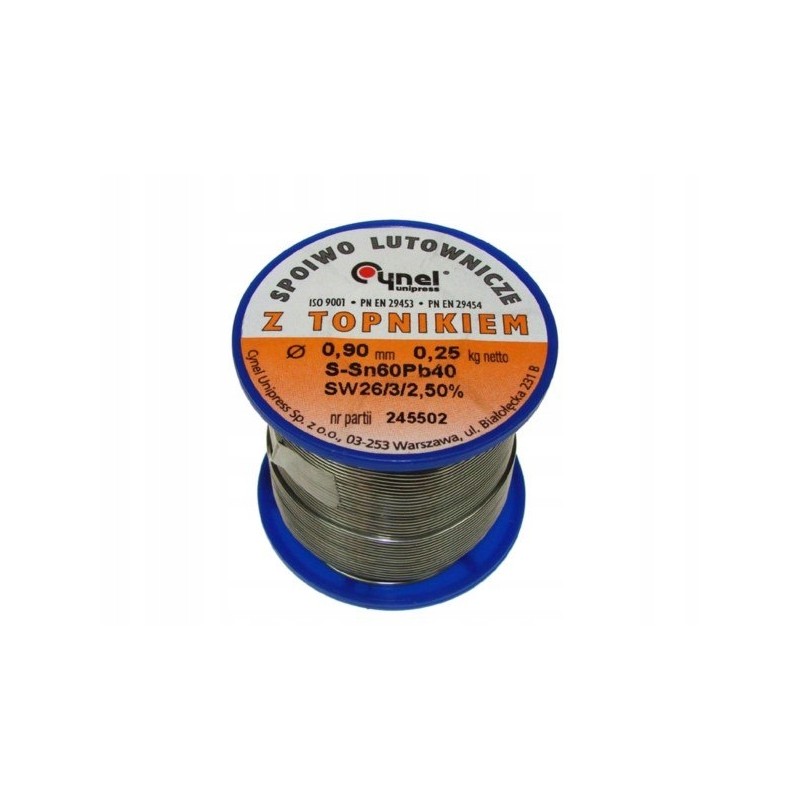 Tin 0 90 250g sn60pb40 with tin flux