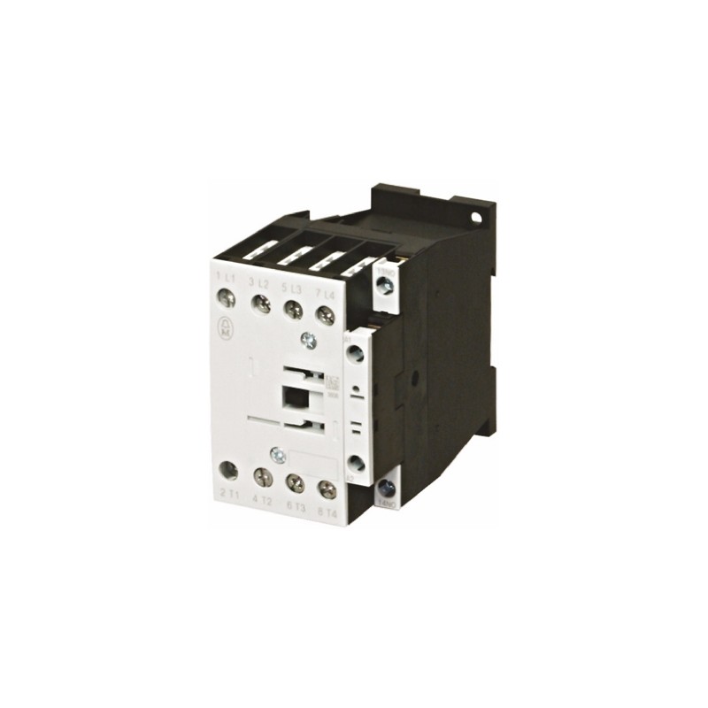 1 pcs - Eaton Contactor, 24 V dc Coil, 4-Pole, 45 A, 11 kW, 4NO, 400 V ac