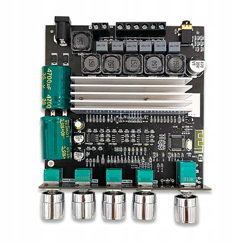 Audio power amplifier module 2 1 channel wireless stepless bs