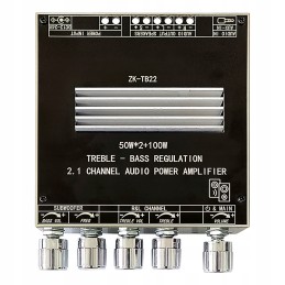 Audio power amplifier module 2 1 channel wireless stepless bs