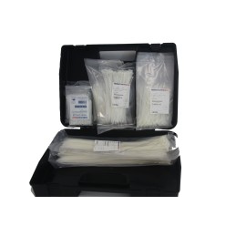 1 pcs - HellermannTyton Cable Tie, 100mm x 2.5, 3.5, 4.6 mm, Natural Nylon