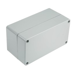 1 pcs - RS PRO Grey ABS General Purpose Enclosure, IP54, Grey Lid, 150 x 80 x 76mm