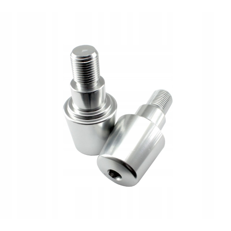 Aluminum handlebar and shifter weight ends