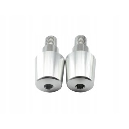 Aluminum handlebar and shifter weight ends