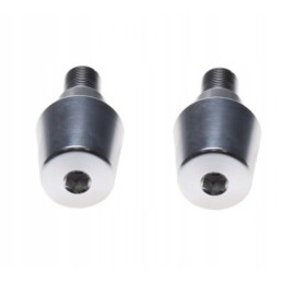 Aluminum handlebar and shifter weight ends