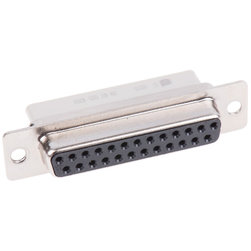 100 pcs - HARTING 25 Way Cable Mount D-sub Connector Socket