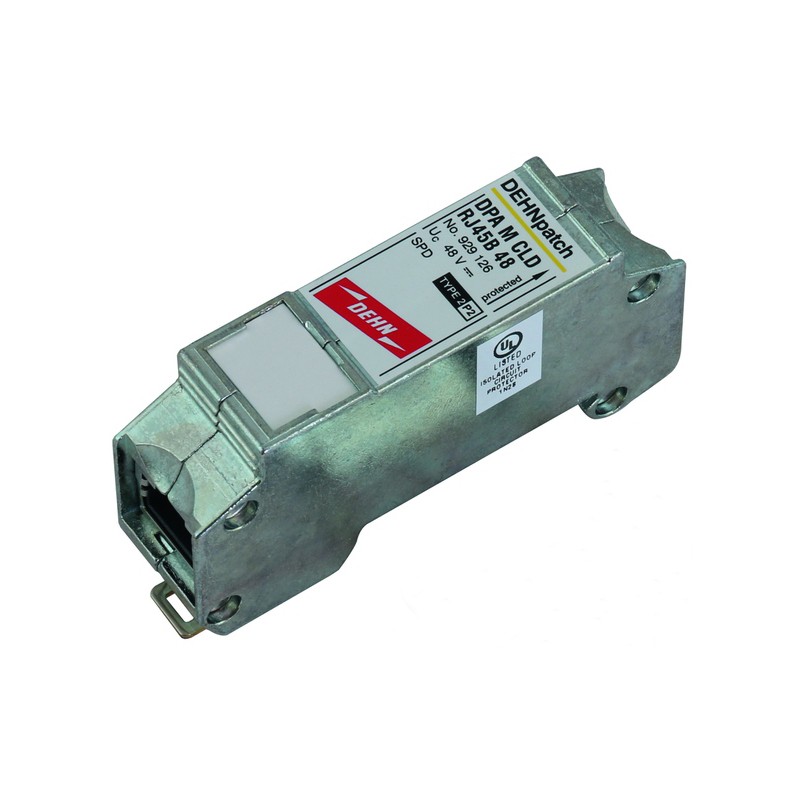 1 pcs - Dehn, DPA M CLD Surge Arrester 48 V Maximum Voltage Rating 0.001kA Maximum Surge Current Surge Arrester
