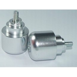 Silver handlebar ends honda cbr 900rr