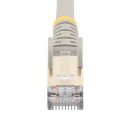 1 pcs - StarTech.com Cat6a Straight Male RJ45 to Straight Male RJ45 Ethernet Cable, STP, Grey, 1.5m, CMG Rated