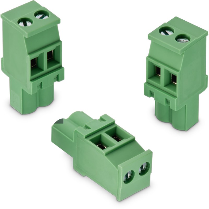 100 pcs - Wurth Elektronik 5mm Pitch 5 Way Horizontal Pluggable Terminal Block, Plug, Cable Mount, Solder Termination