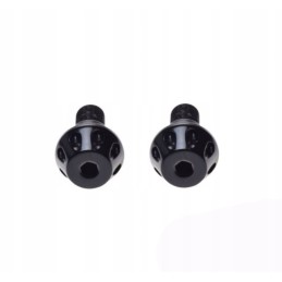 Black handlebar end Yamaha M16x1 5 sets