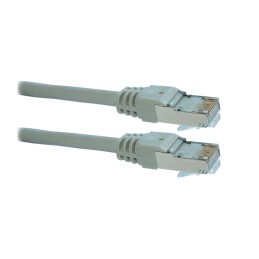1 pcs - Decelect Cat6a RJ45 to RJ45 Ethernet Cable, Shielded PVC, White, 10m