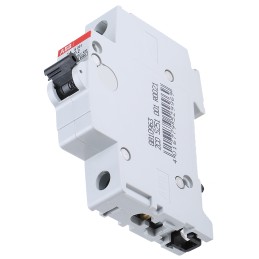 1 pcs - ABB System Pro M Compact MCB, 1P, 2A Curve D, 253V AC, 72V DC, 6 kA Breaking Capacity