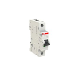 1 pcs - ABB System Pro M Compact MCB, 1P, 2A Curve D, 253V AC, 72V DC, 6 kA Breaking Capacity