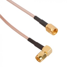 1 pcs - Amphenol RF Male SMA to Male SMA Coaxial Cable, RG316 Coaxial, Terminated
